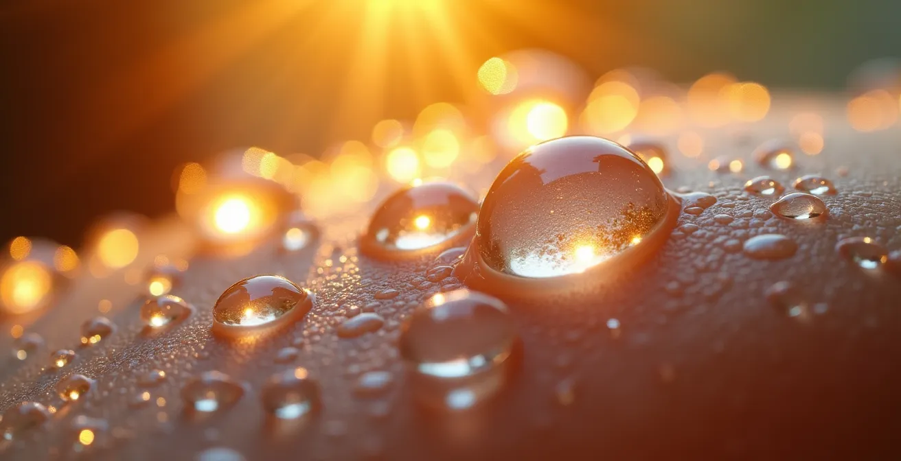 Lavabo español con agua corriente cristalina y productos de limpieza suave matutina